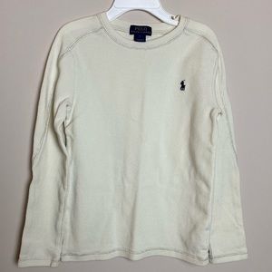 Ralph Lauren LS Boys Waffle Shirt
